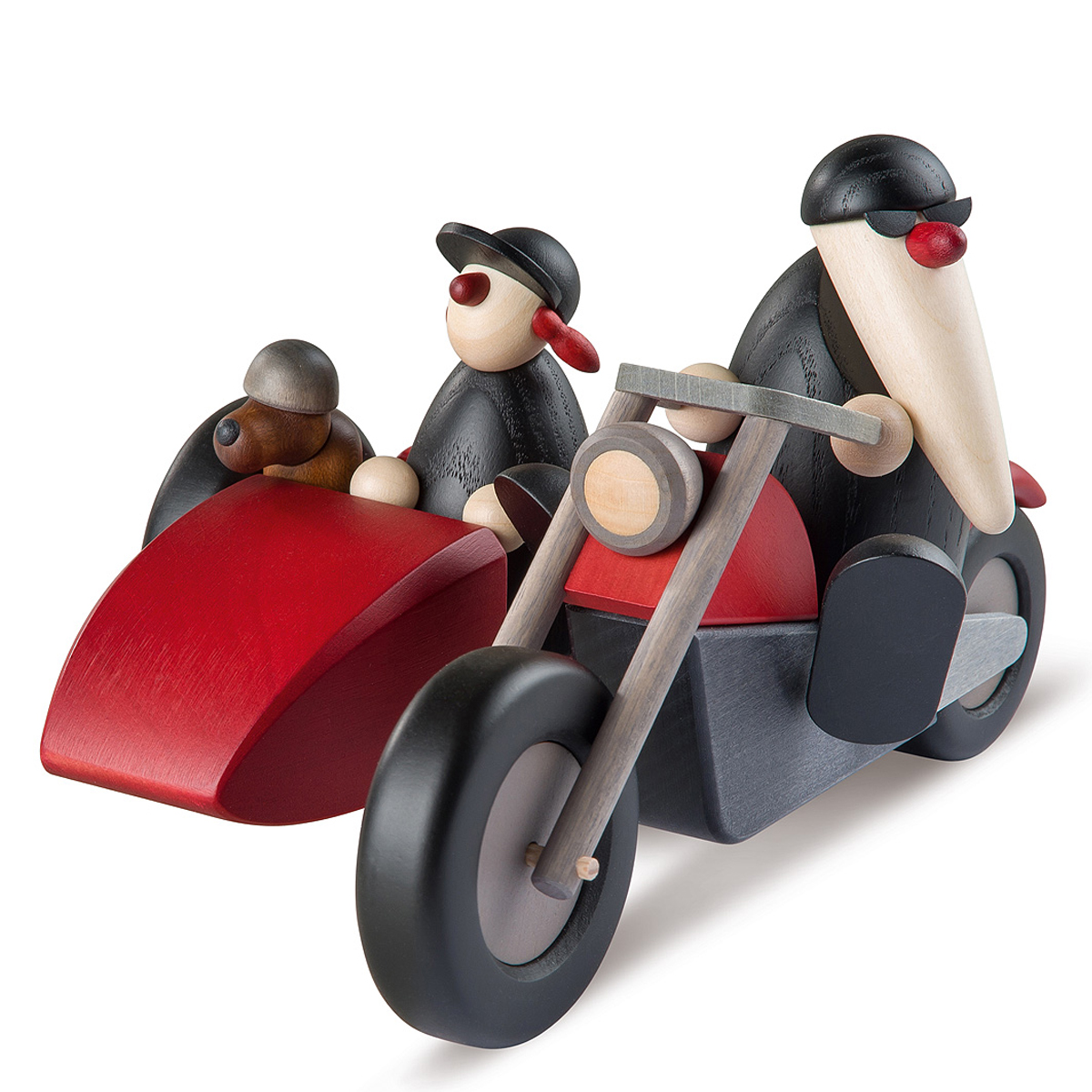 51140_vorn_lb Familienausflug auf Motorrad, sommerlich