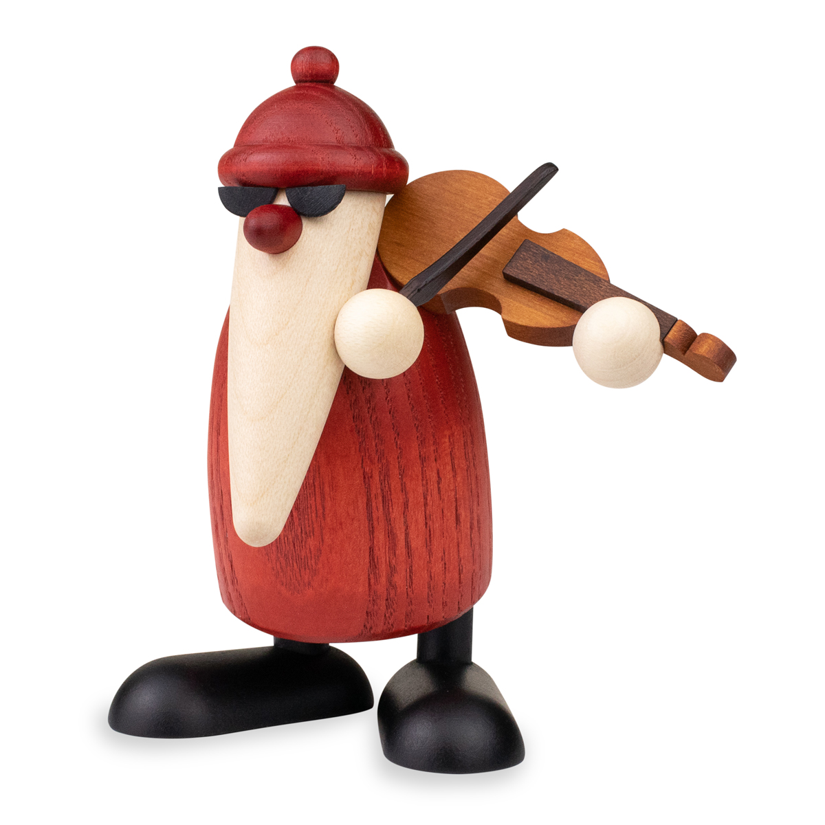 Santa Claus playing the violin