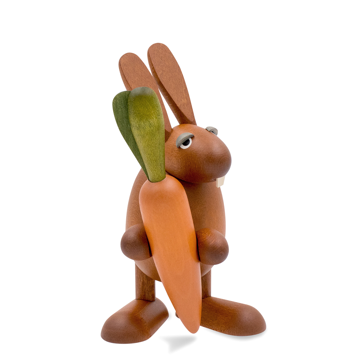 Easter bunny with carrot 