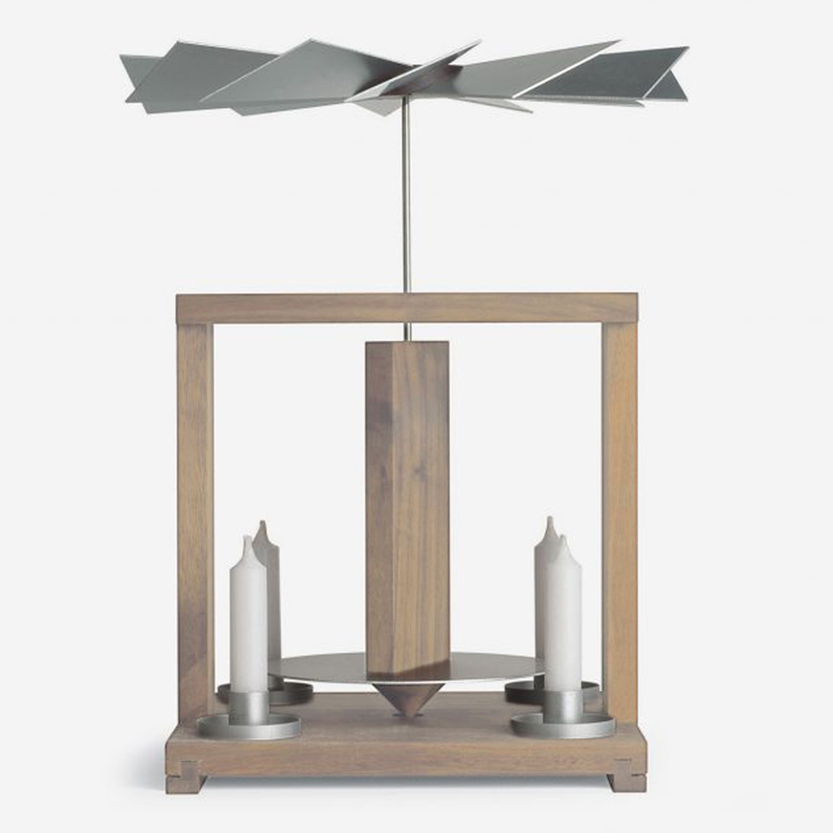 bk8710Eiche_ohne-figuren Tischpyramide, Eiche geölt ohne Figuren