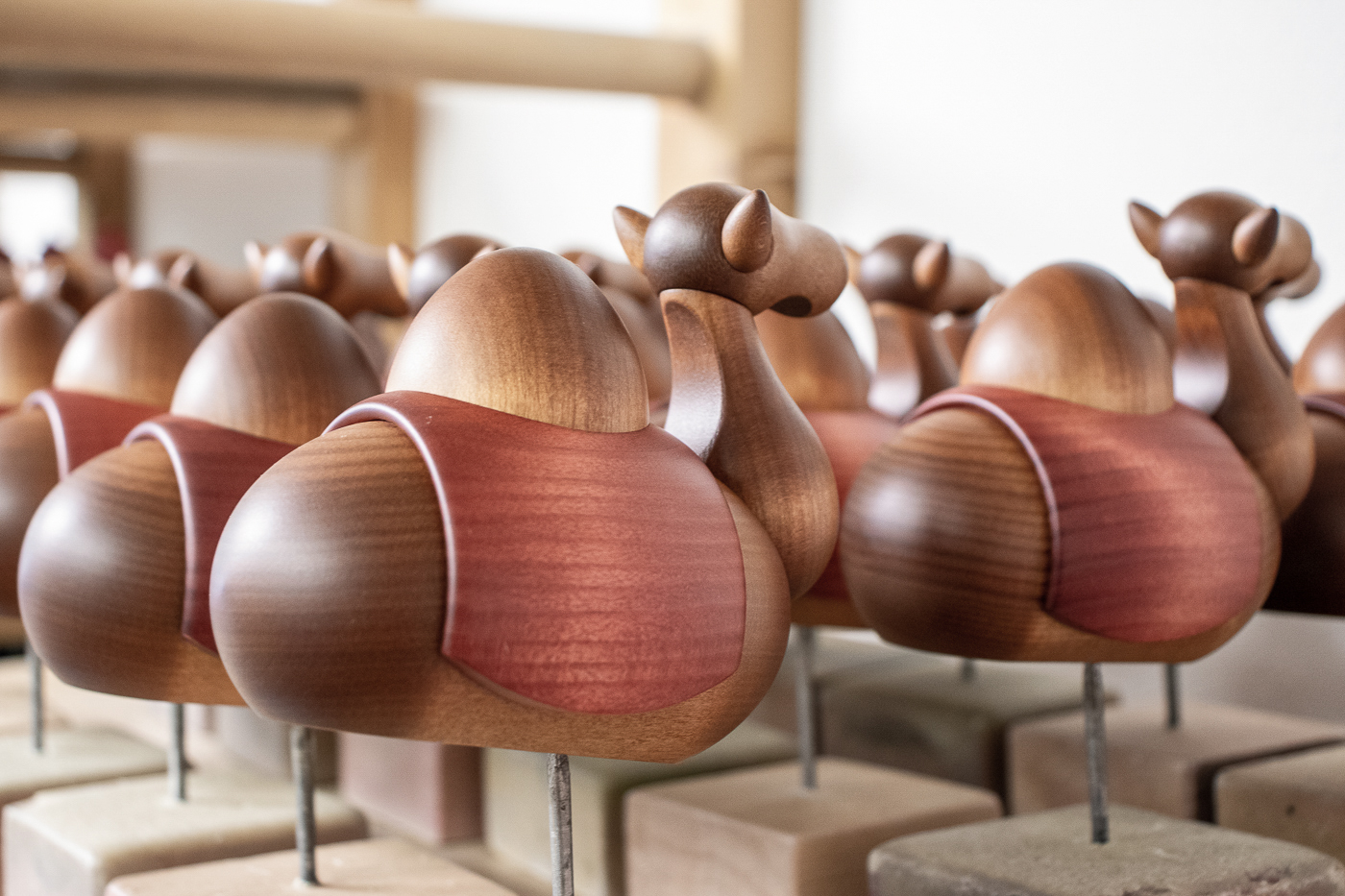 Trockenzeit auf der Lackiernadel