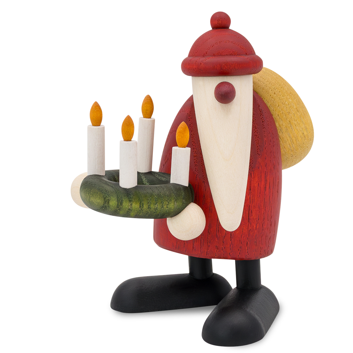 NEU ab 20.9.2025: Weihnachtsmann mit Adventskranz