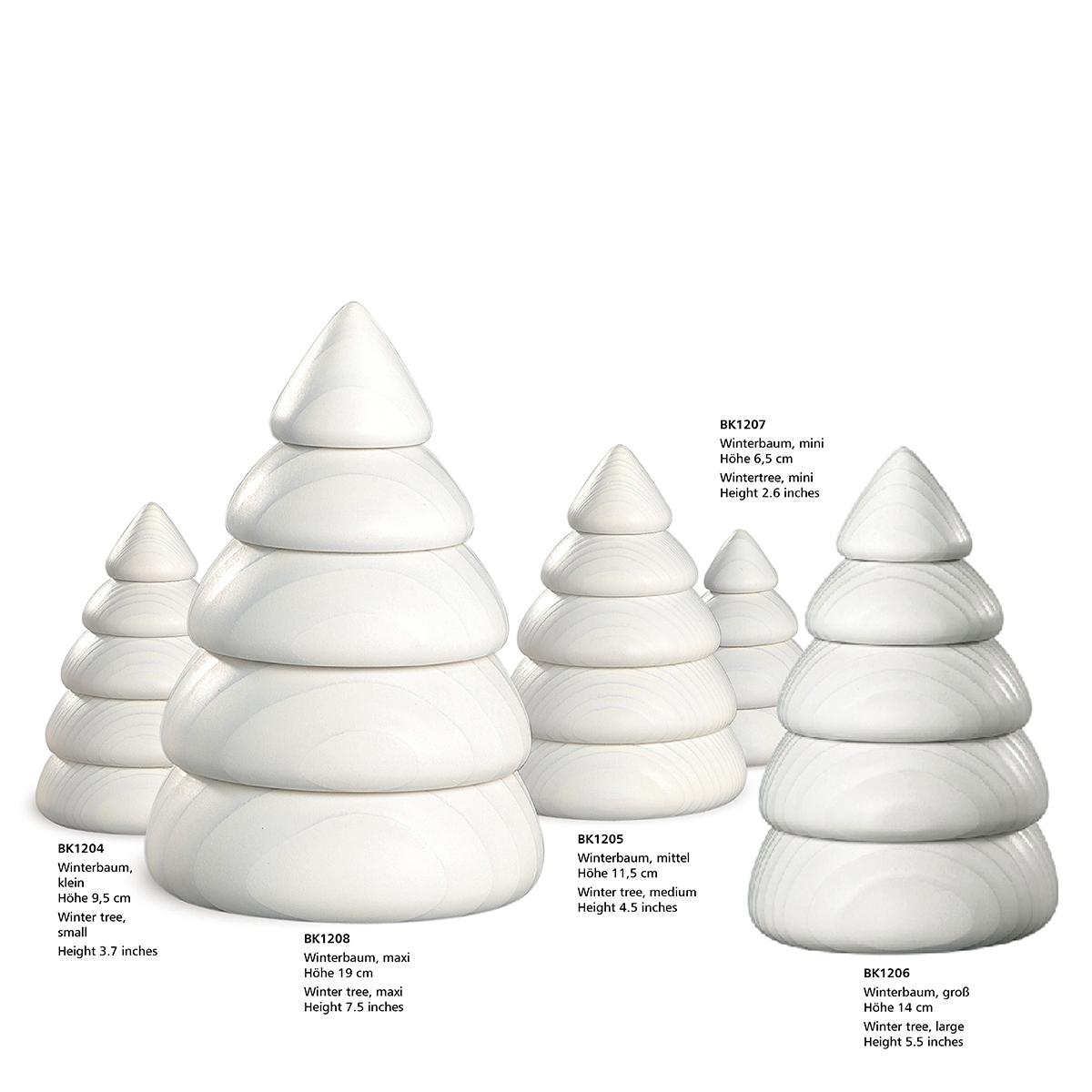 Winterbaum, maxi - 19 cm