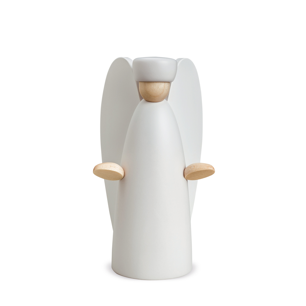 bk190w Glad Tidings Angel, small, white