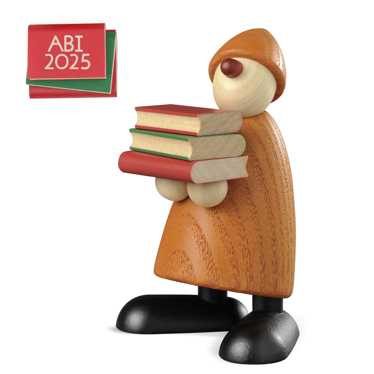 Well-Wisher Billy with books, yellow "ABI" Well-Wisher Billy with books, yellow "ABI"