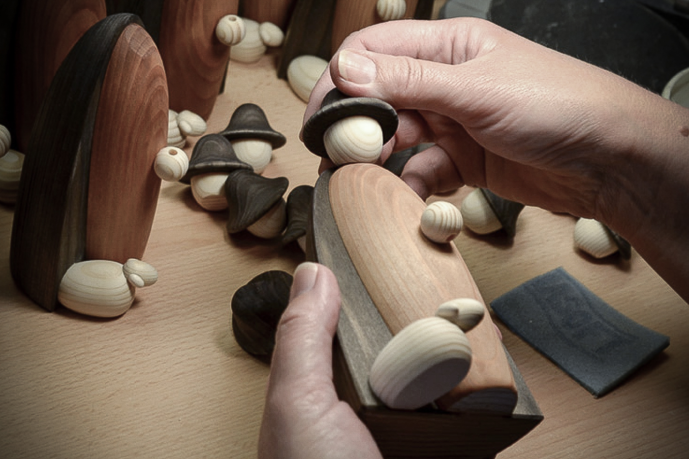 Augenmaß und Erfahrung bei der Montage