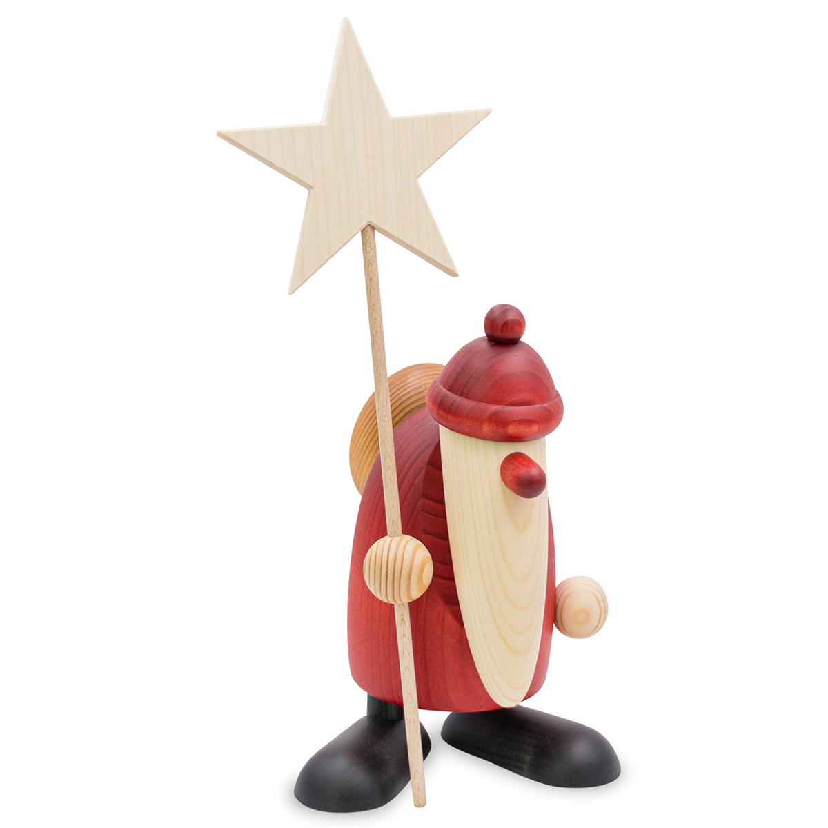 7098_lb Weihnachtsmann mit Stern, groß