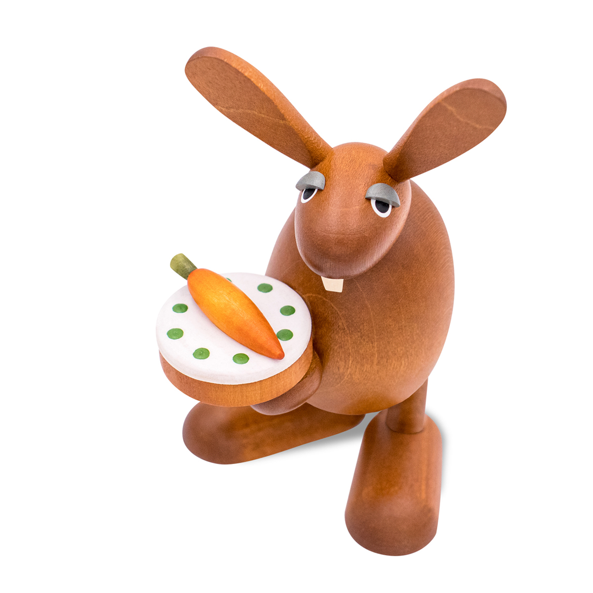 Easter bunny with carrot cake