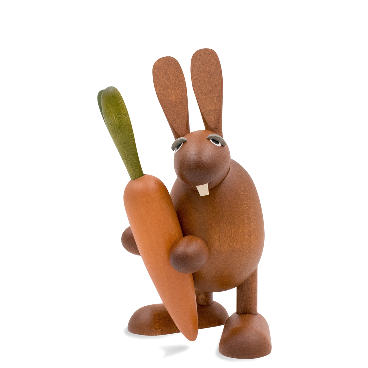 Easter bunny with carrot 
