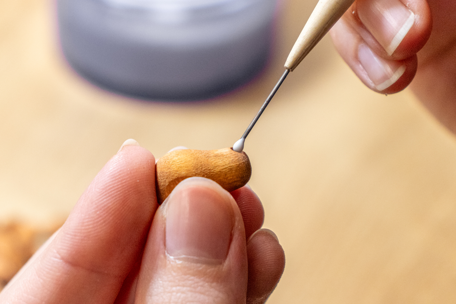 So filigran ist die Montage unserer kleinen Hirtenhunde.