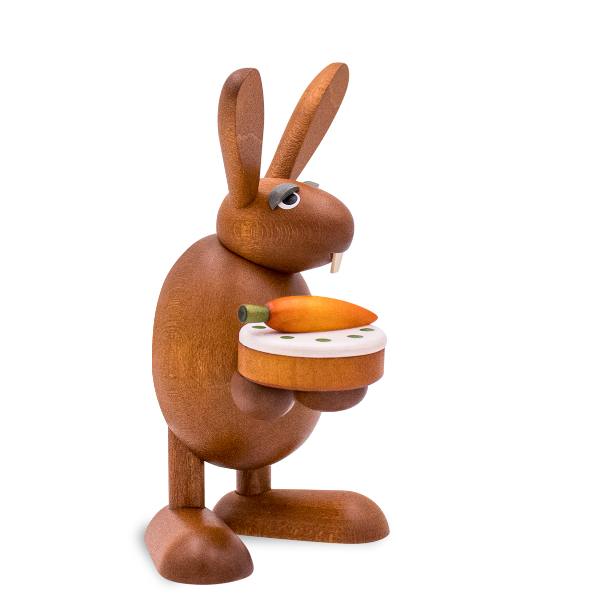Easter bunny with carrot cake