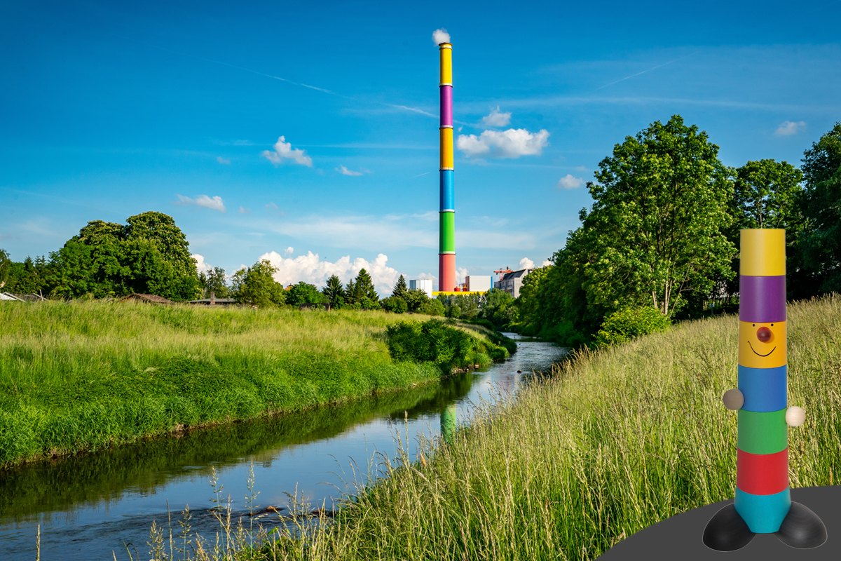 Ungewöhnlich bunt