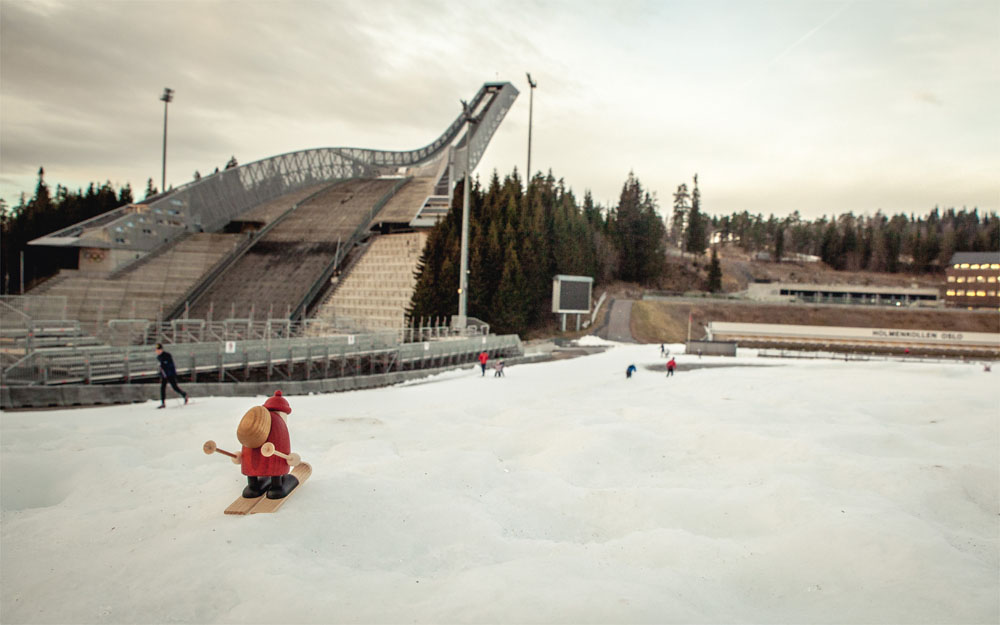 Training am Holmenkollen