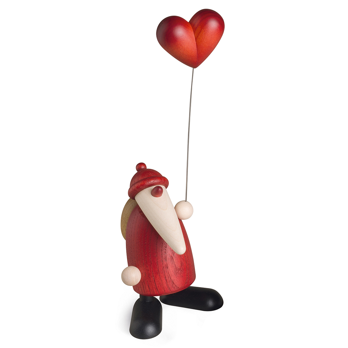 6544_lb Weihnachtsmann mit Herzballon, klein
