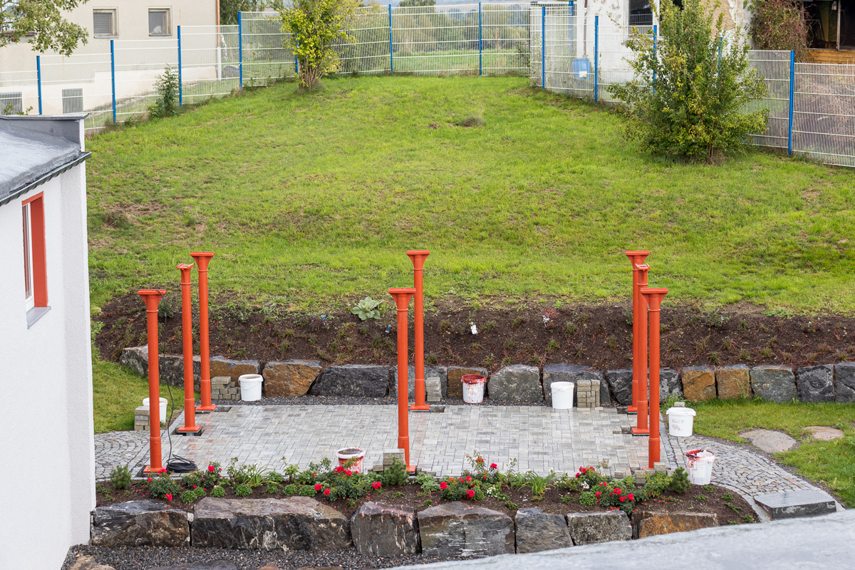 Passt und sieht schonmal gut aus. Was das wohl werden wird?