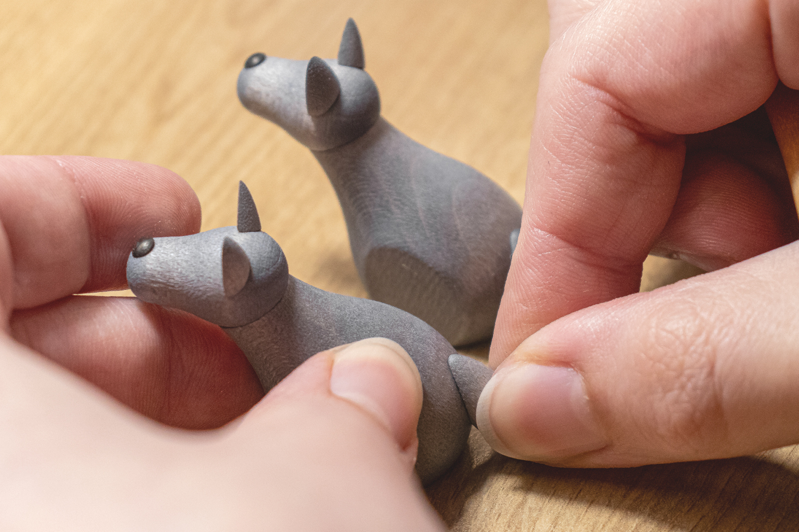 Nun ist er komplett.