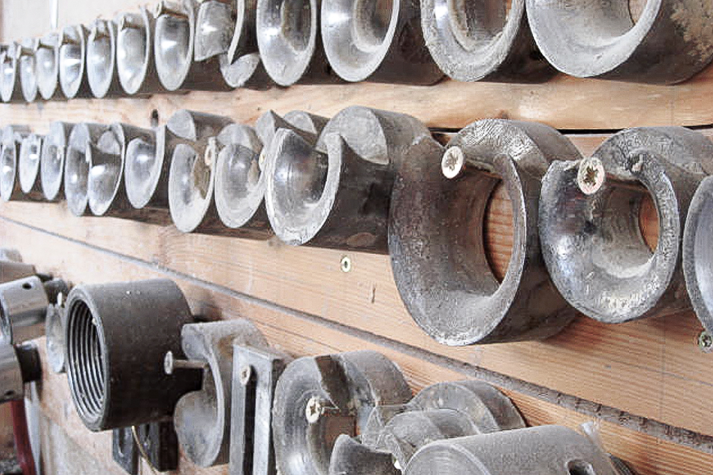 Die Eisen warten auf ihren Einsatz