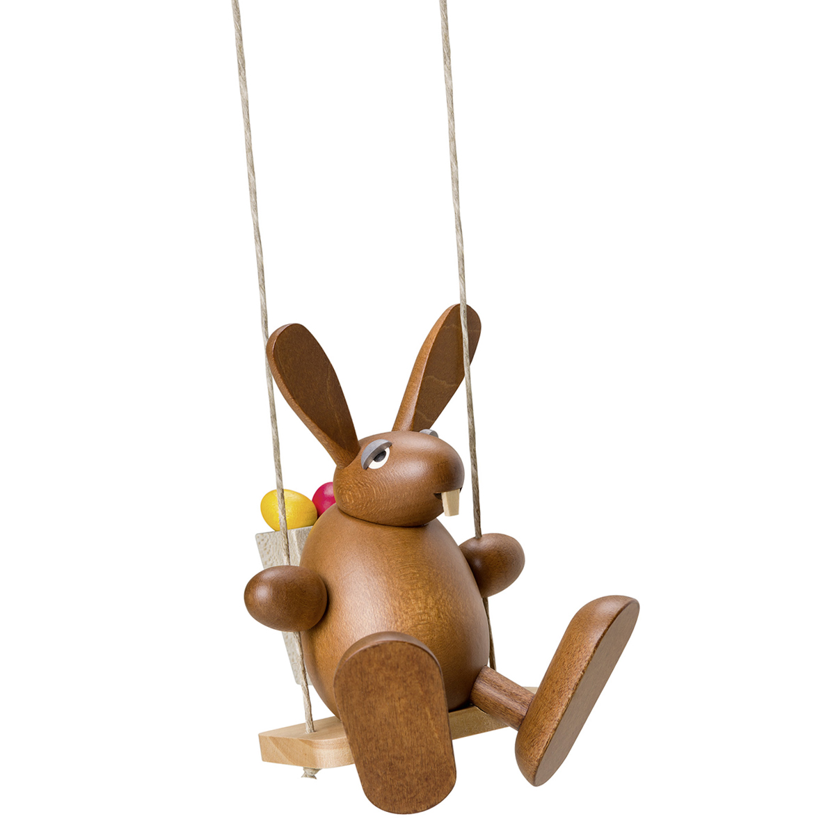 Easter Bunny on a swing