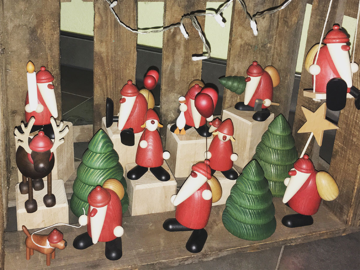 Blick in die Weihnachtsstuben
