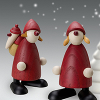 Kleine Weihnachtsfrauen