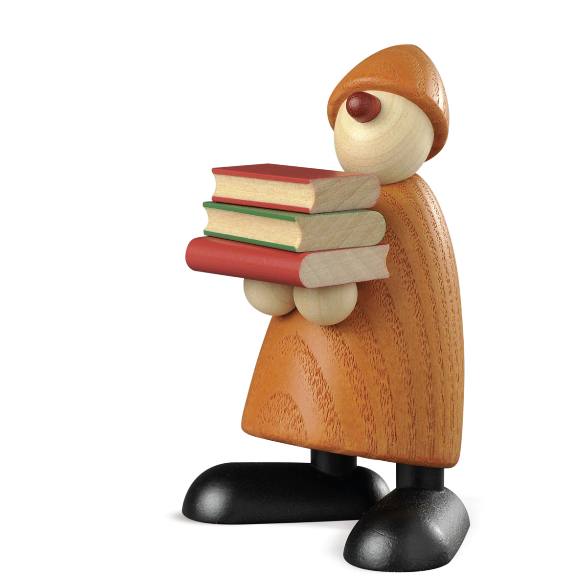 50130_lb Gratulant Billy mit Büchern, gelb