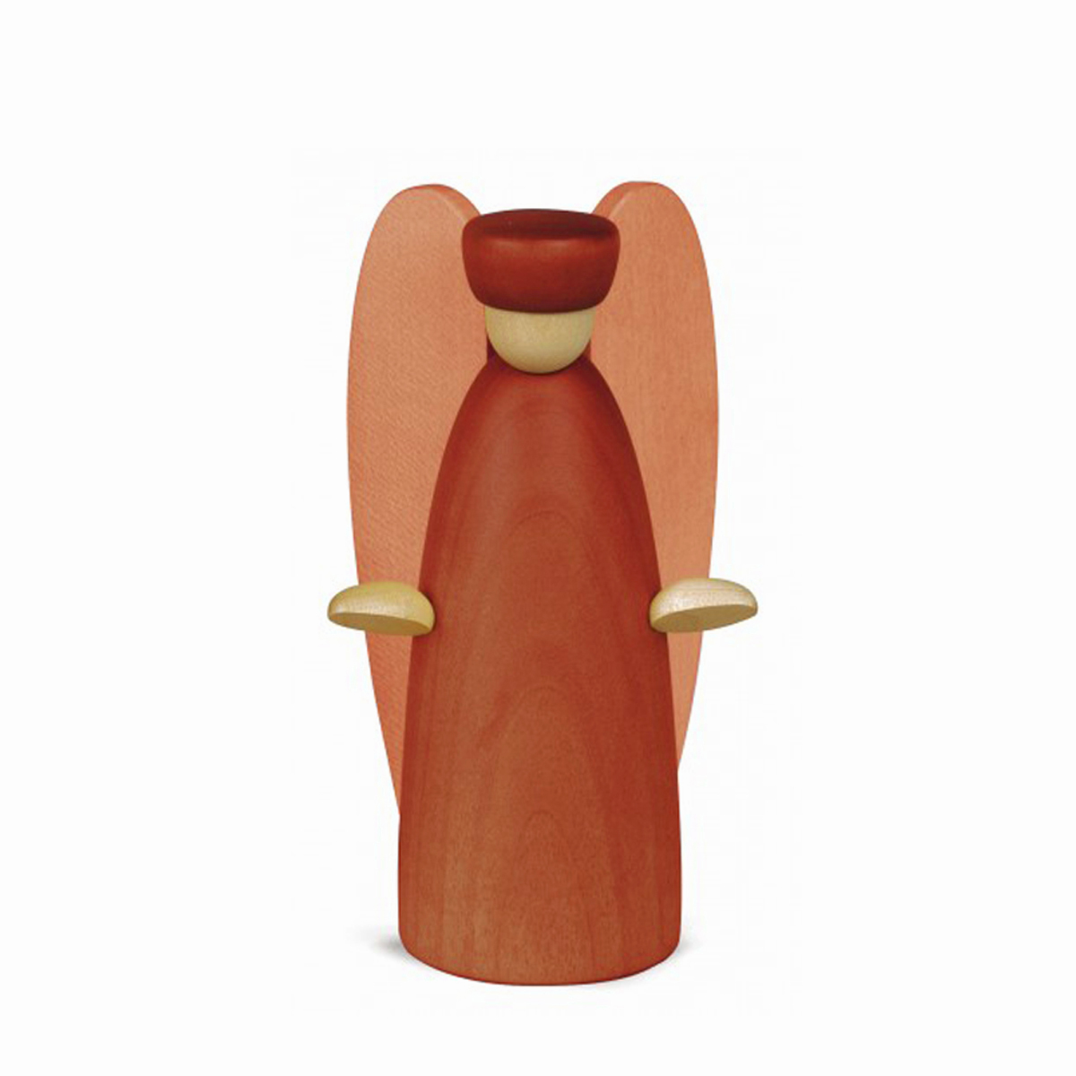190rot Glad Tidings Angel, small, red