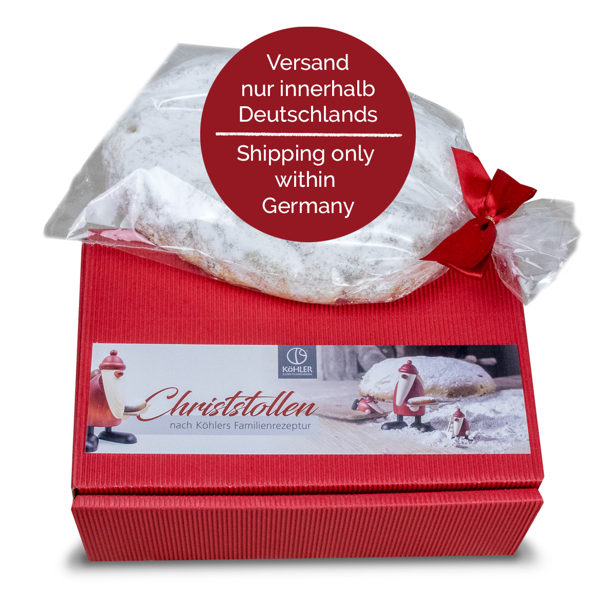 „Christstollen“ nach Köhlers Familienrezeptur