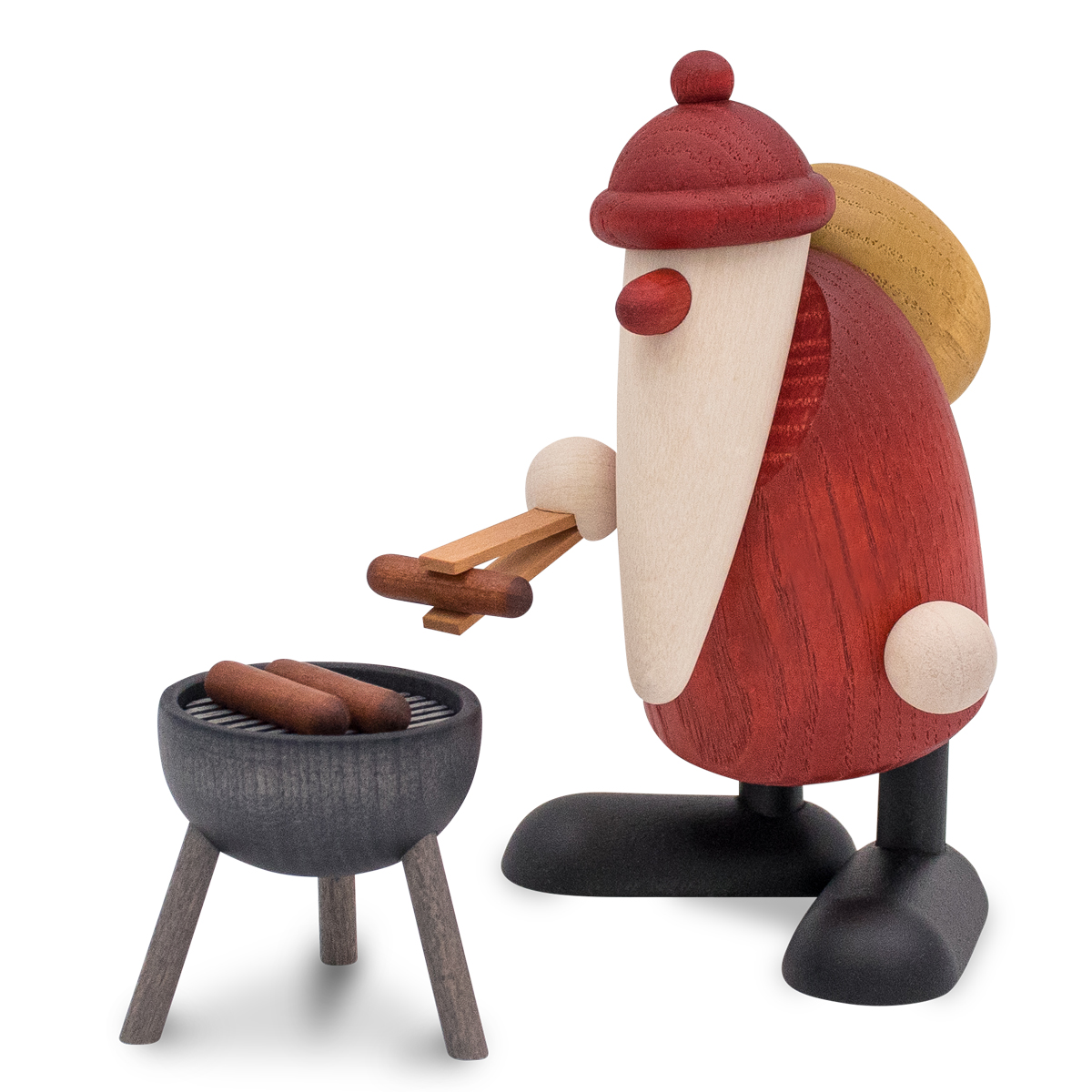 Weihnachtsmann am Grill Weihnachtsmann am Grill