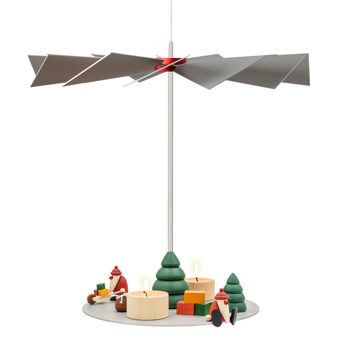 Hängepyramide LUMA Klassik mit Miniaturenset 1 + 3 und Baum im Set Hängepyramide LUMA Klassik mit Miniaturenset 1 + 3 und Baum im Set