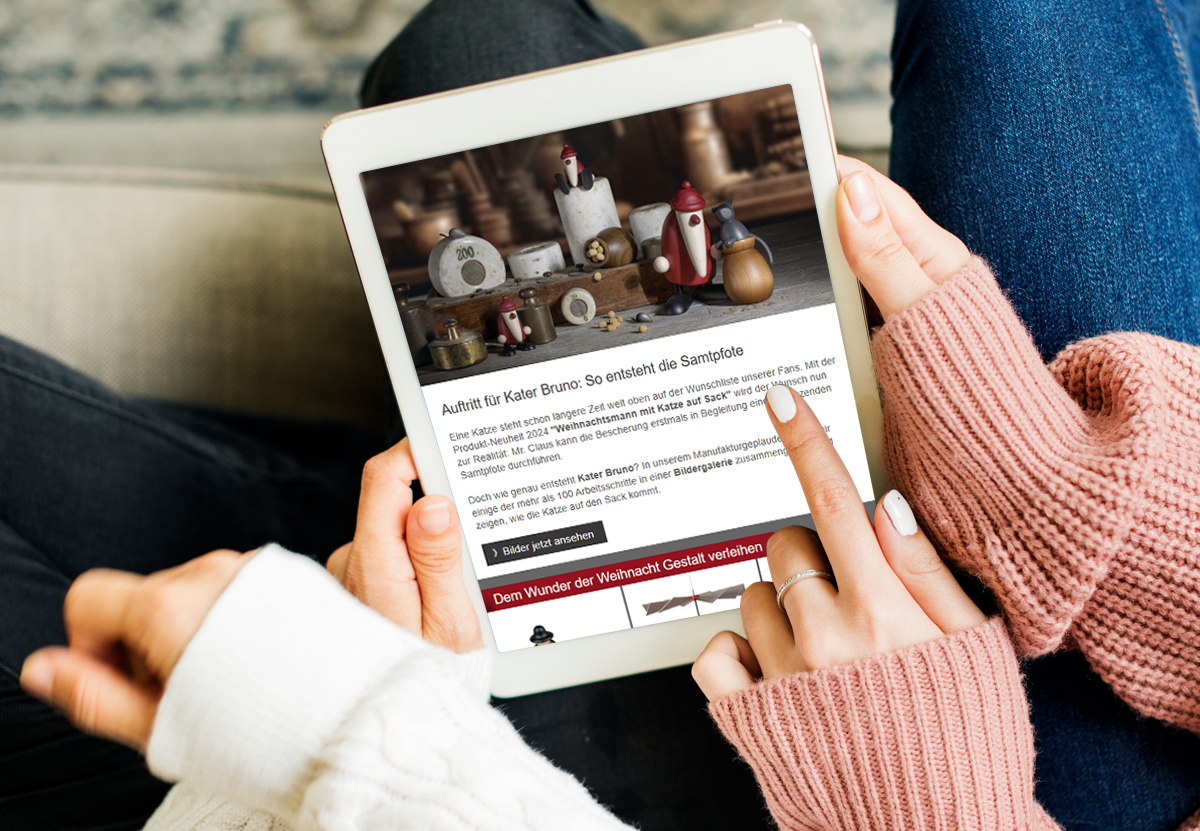 Newsletter Startbild Sofa