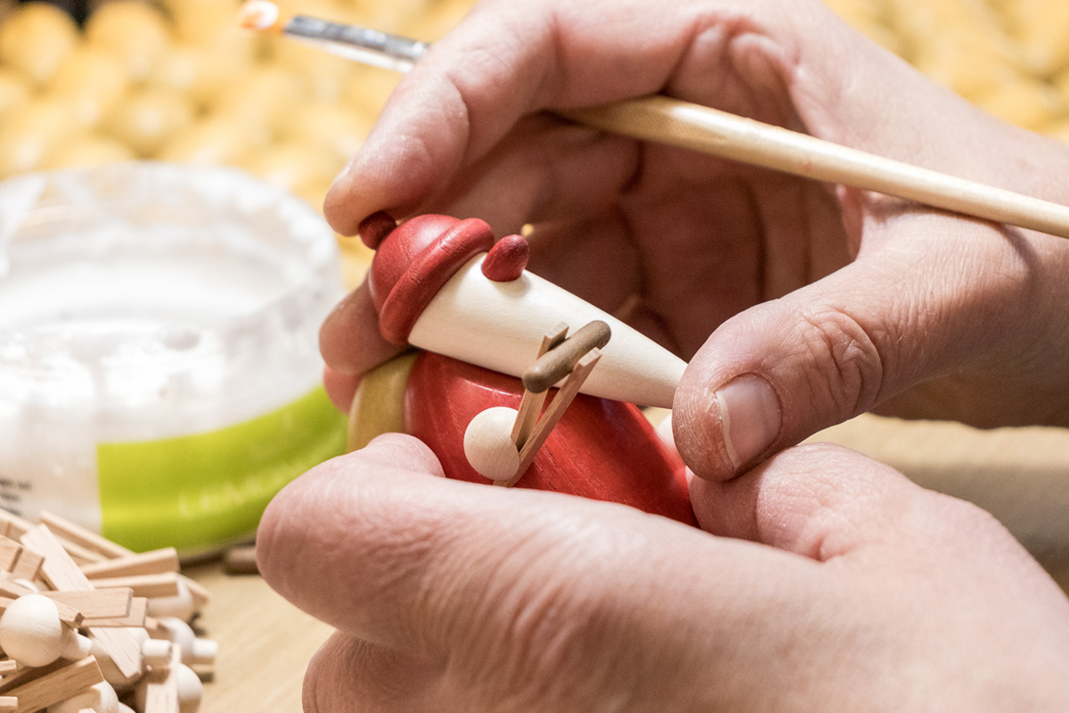 … und der Positionierung des Kopfes …