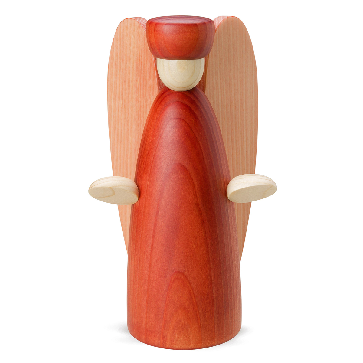 390_rot_lb Glad Tidings Angel, large, red