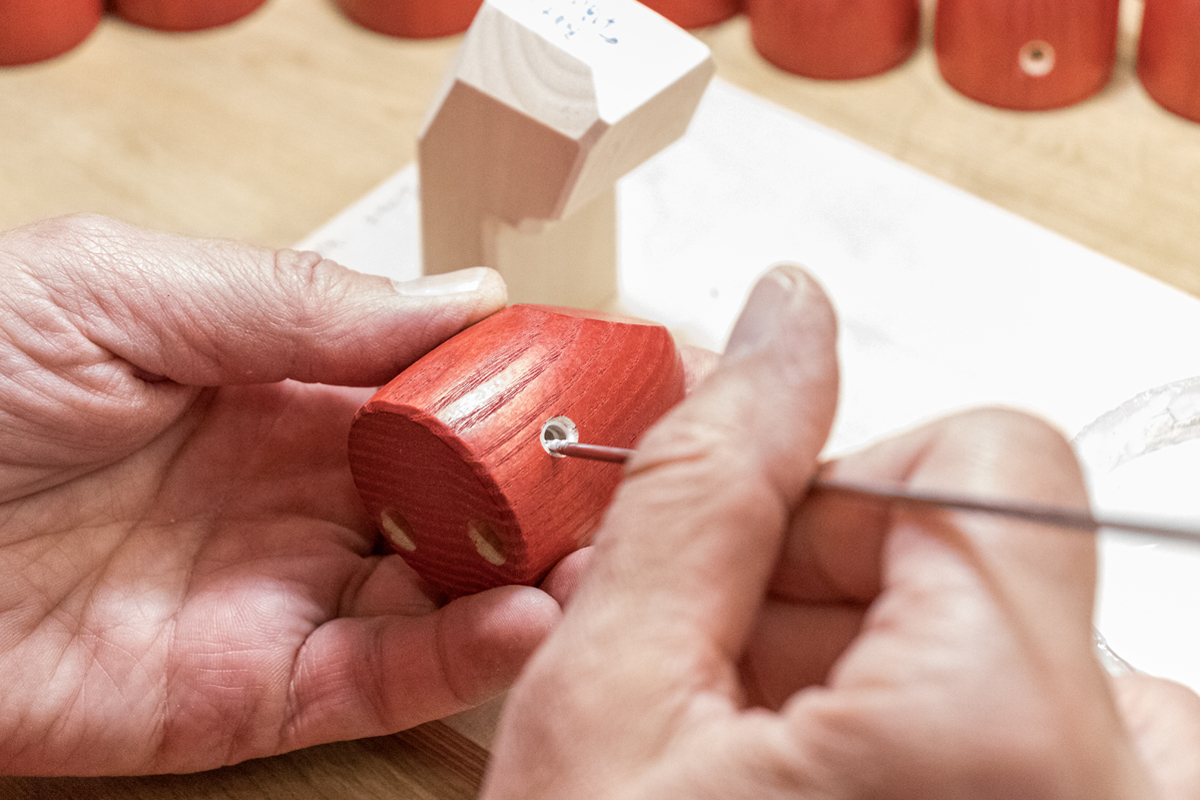 …muss jede Bohrung exakt „sitzen“.