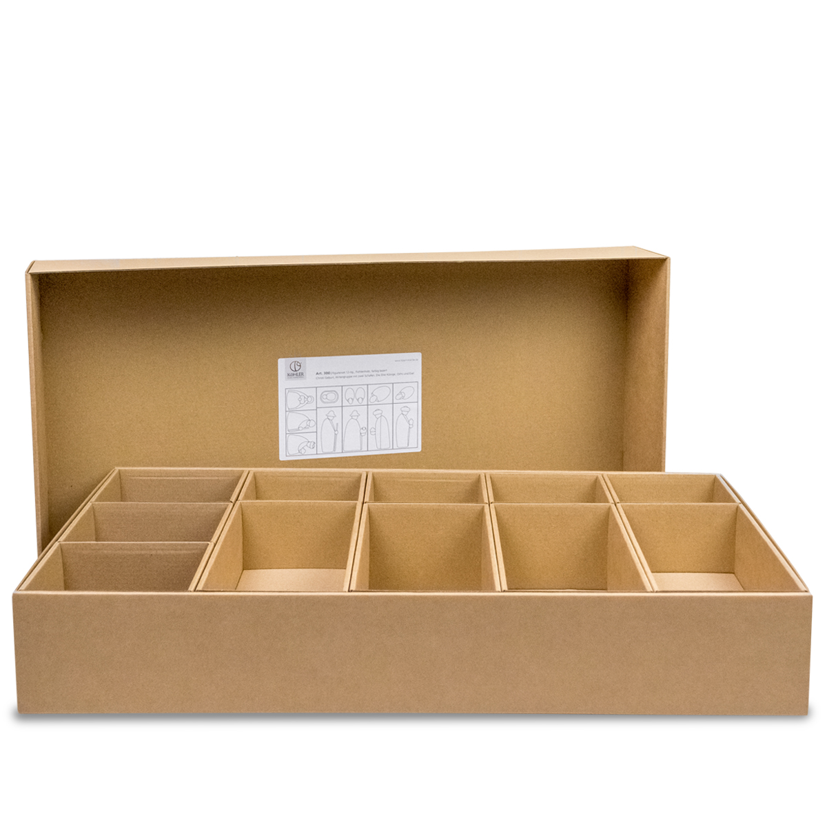 Ersatz-Box zur Aufbewahrung der großen Krippenfiguren Ersatz-Box zur Aufbewahrung der großen Krippenfiguren