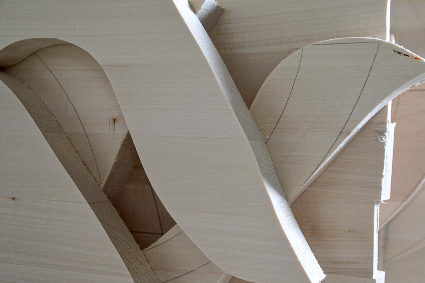 Ausgesägte Krippenbögen