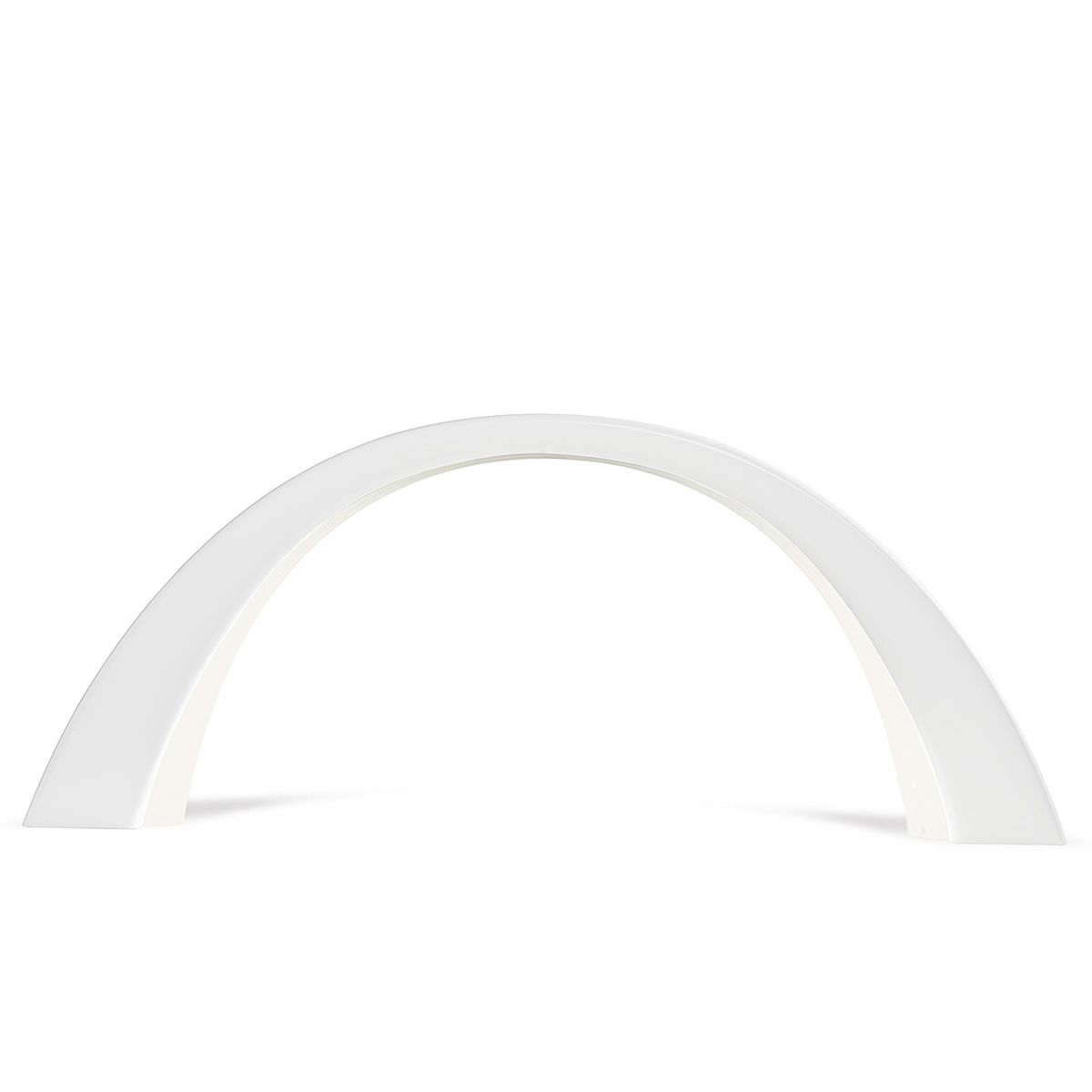 LED Candle Arch, lime wood, white