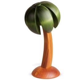 Palme zur Krippe, groß, farbig